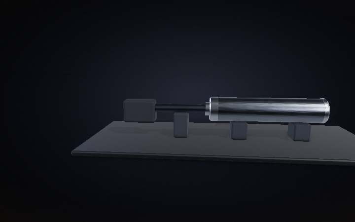 How a Gun Silencer Works — interactive 3D animation