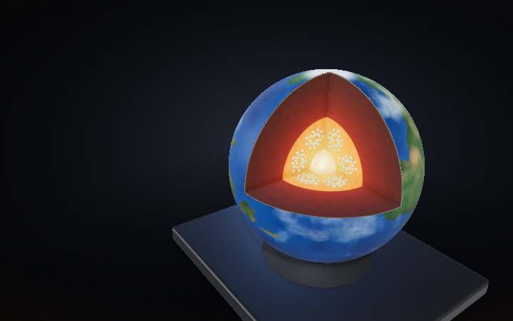 What’s Inside the Earth — interactive 3D animation