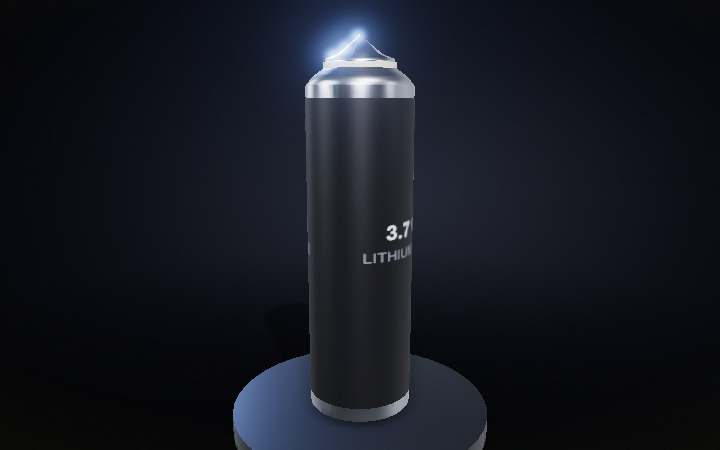 How a Lithium-Ion Battery Works — interactive 3D animation