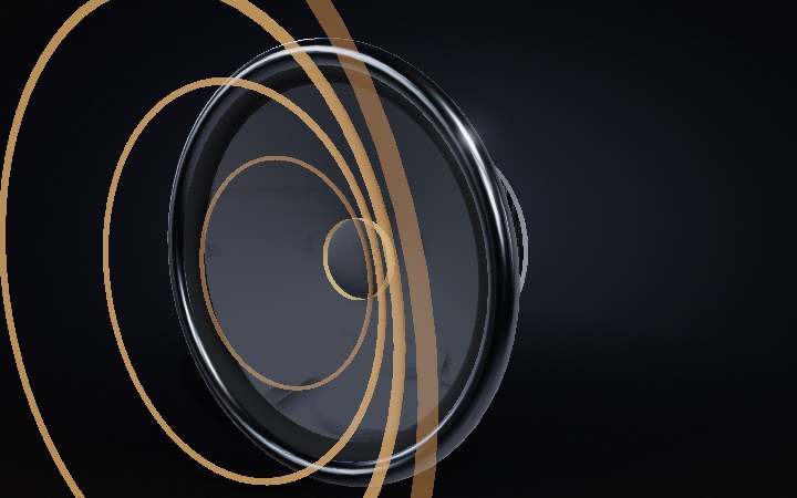 How a Speaker Works — interactive 3D animation