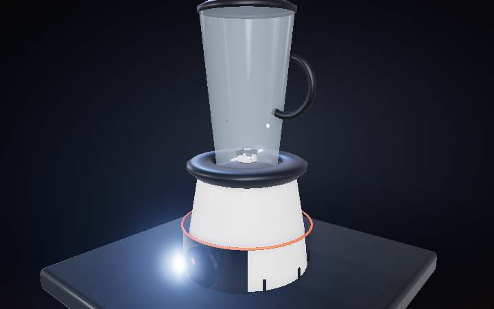 How a Mixer Grinder Works — interactive 3D animation