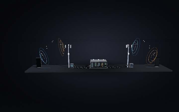 How a Phone Call Works — interactive 3D animation