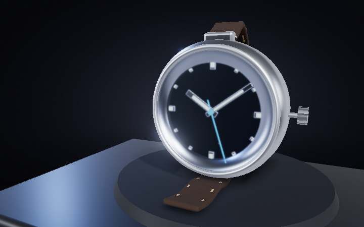 How a Quartz Watch Works — interactive 3D animation