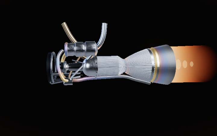 How a Rocket Engine Works — interactive 3D animation