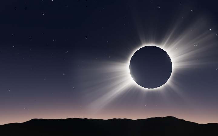 How a Solar Eclipse Works — interactive 3D animation
