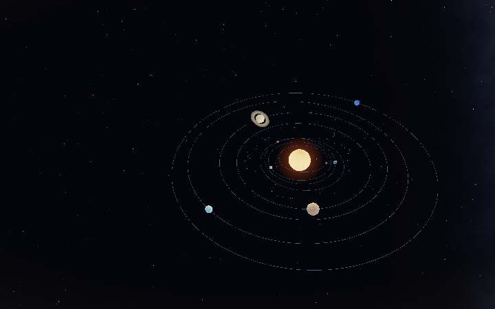 How the Solar System Works — interactive 3D animation