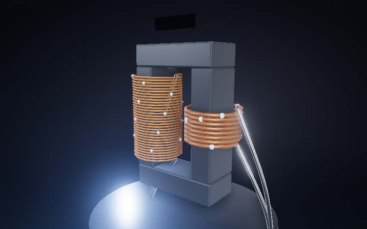 How a Transformer Works — interactive 3D animation