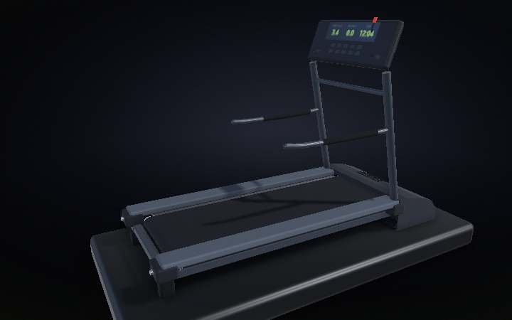 How a Treadmill Works — interactive 3D animation