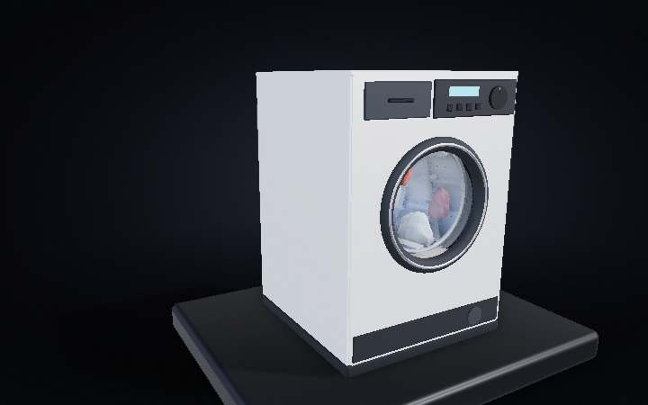 How a Washing Machine Works — interactive 3D animation